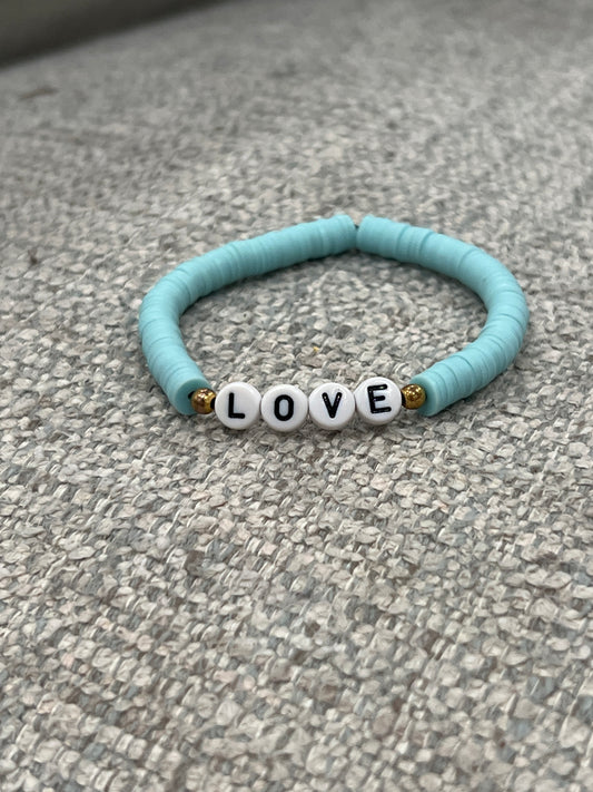 Light Blue Love Bracelet